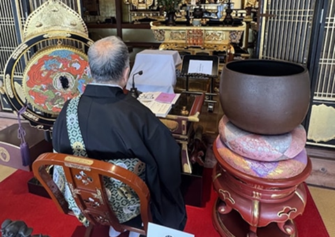 いつでも安心して任せられる寺院